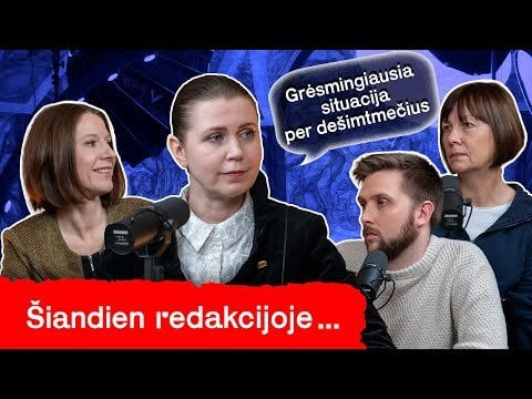 dovilėšakalienė-ウクライナ編集事務所とのインタビューで、いつリトアニアが自分自身を守る準備ができているか