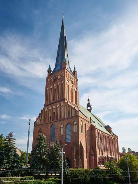 Szczecinのゴシック大聖堂