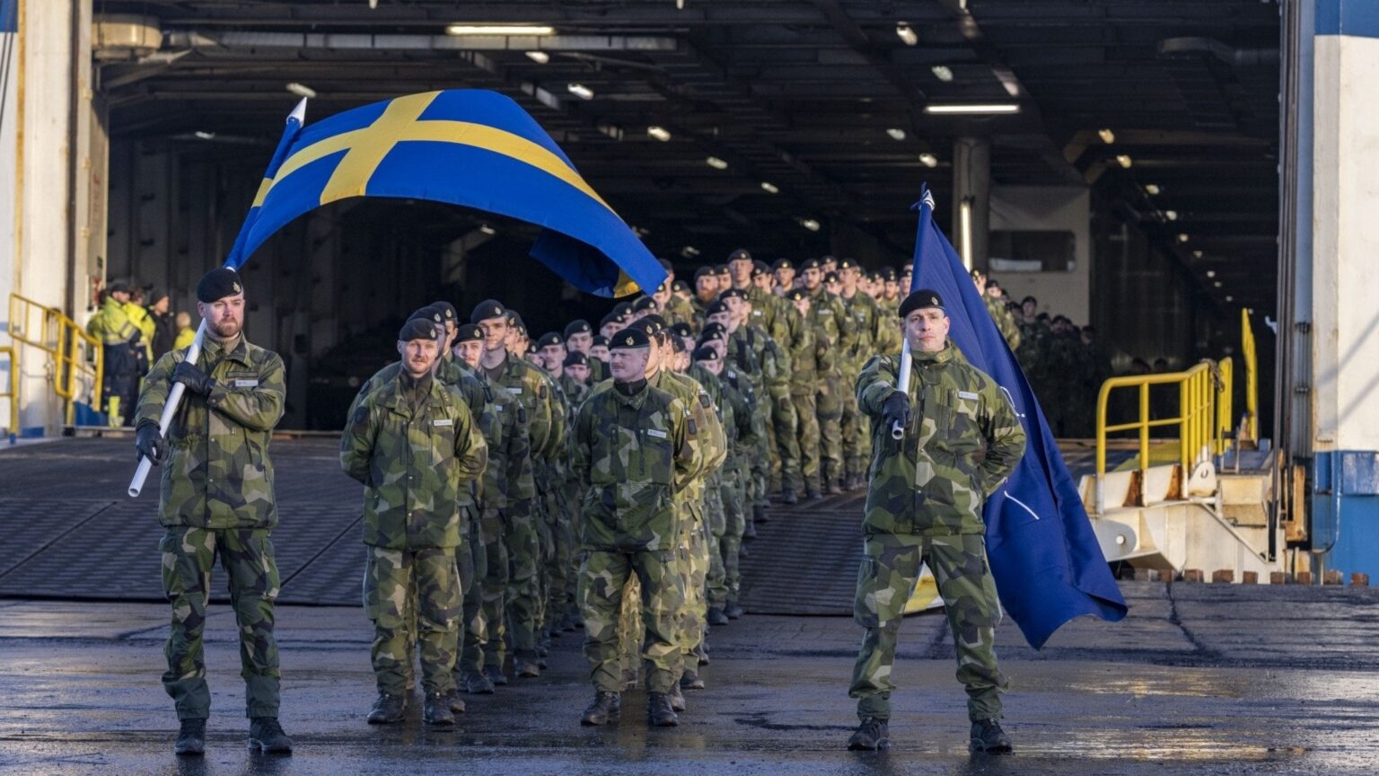 政府はスウェーデン軍をウクライナに除外していません - ニュース（Ekot）