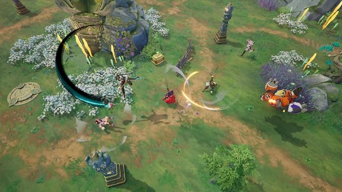 バトルロイヤルゲーム『アスラジャン』のオープンβテストが開始。アニメ調のキャラが登場
_002