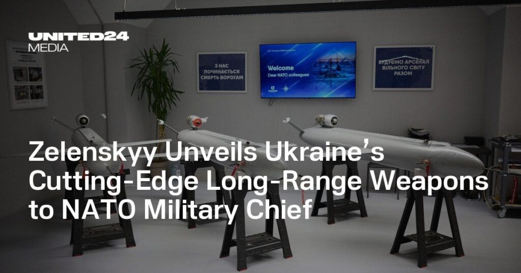 Zelenskyyは、Ukraineの最先端の長距離武器をNATO軍事長に発表します