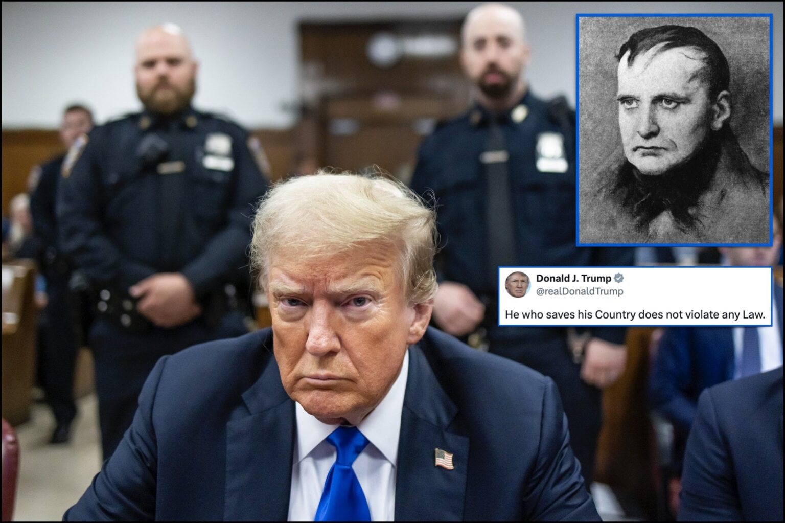 インターネットはナポレオンを引用してトランプを爆破します：「翻訳：私は独裁者になりたい」