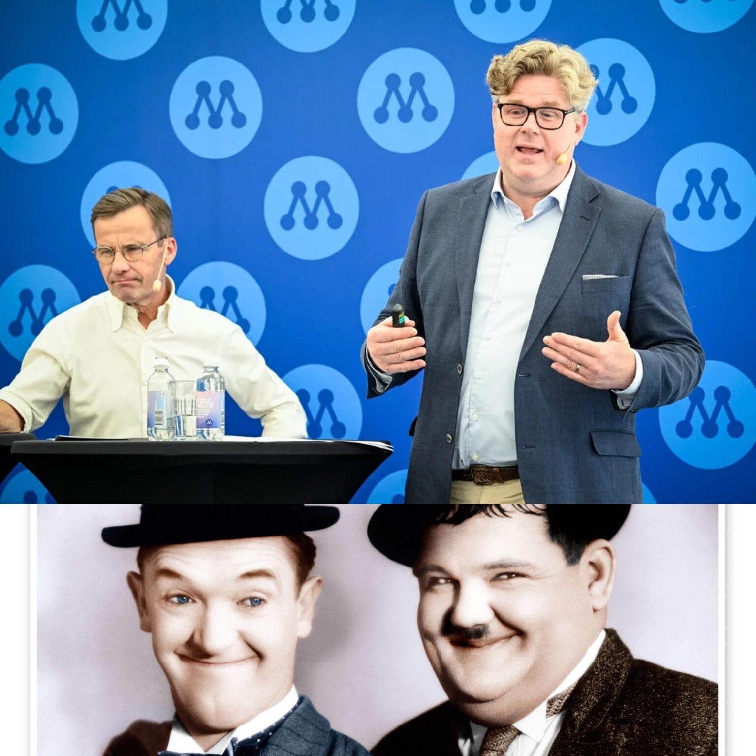 Ulf KristerssonとGunnarStrömmerはHelanとHalvanに少し似ていませんか？
