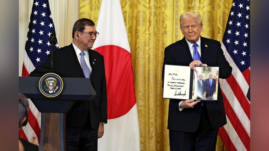 「日米関係の新たな黄金時代を追求」…石破首相とトランプ大統領が共同声明を発表 ― 日米安保の沖縄県・尖閣諸島適用を確認