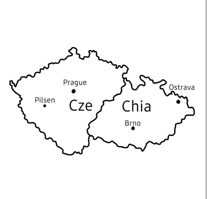 チェコ共和国の本当の地図を見つけました。政府は、それを秘密にしておくことは意味がないことを理解すべきです。