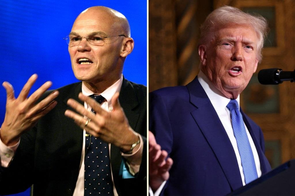 ジェームズ・カービルはトランプを予測し、GOPは「崩壊の真っin中」であり、完全に破裂するために4〜6週間を与えます
