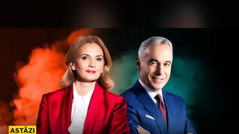 大御所のテレビがジョージクと戦っています： "March！"、Anca alexandrescuはRTVレポーターで泣きます