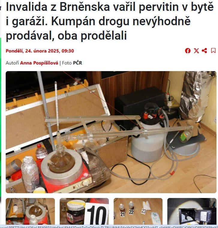 ブレイキングバッドブルノ。麻薬の生産と取引でさえ、生計を立てることはできません。