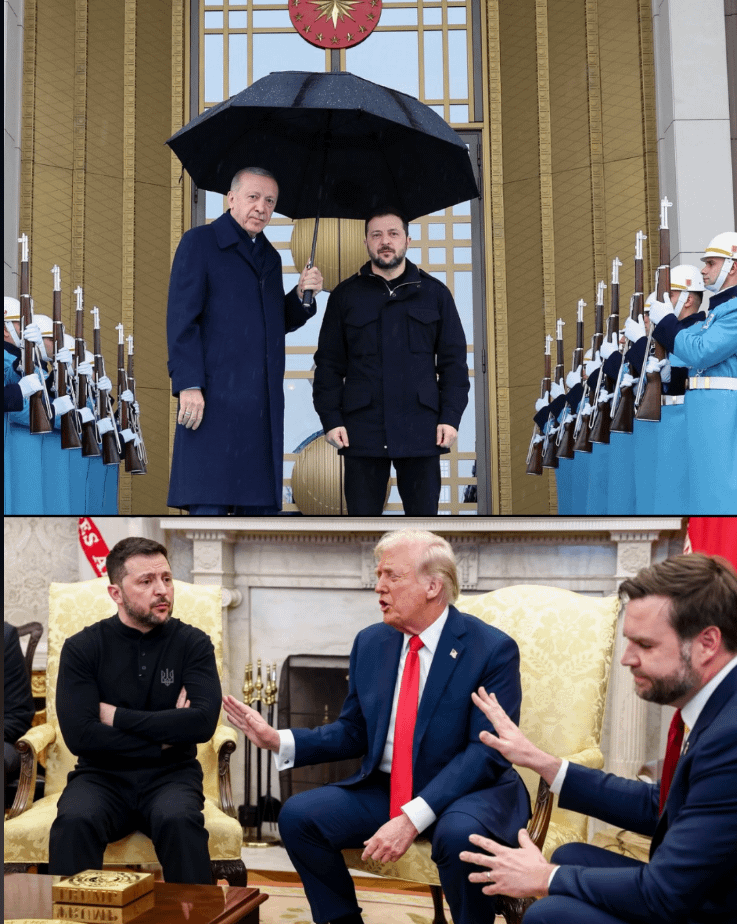 エルドアンはゼレンスキーでどのように扱いましたかvsトランプの扱い方