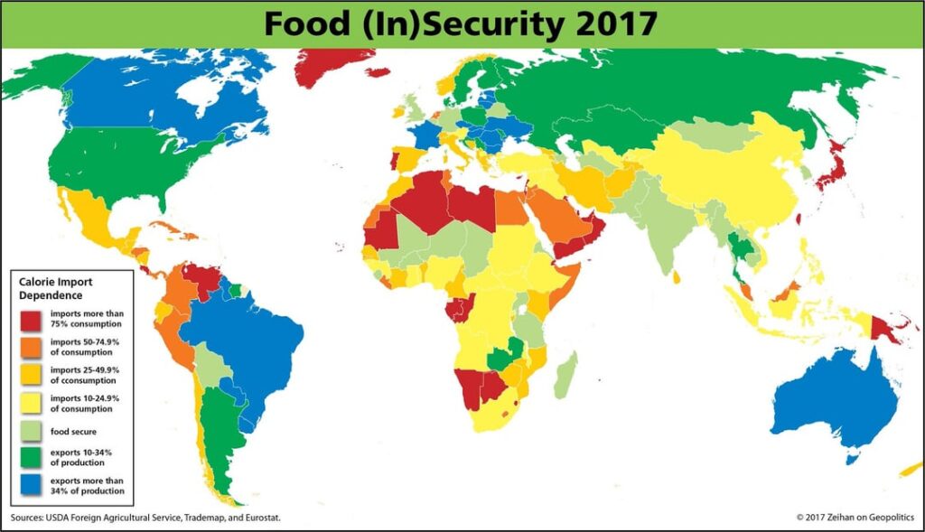 ブルガリアは、食物と生きている動物の純輸出国です。