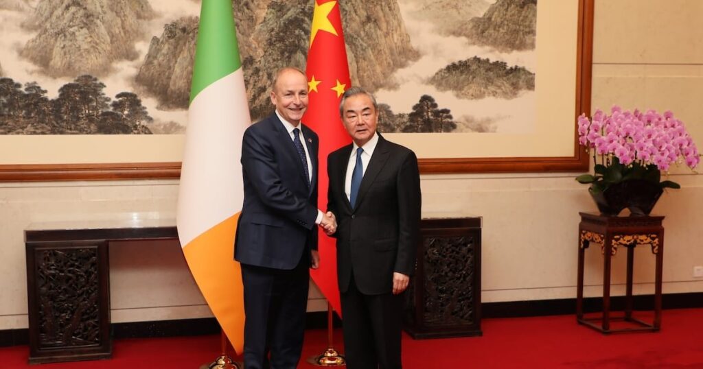 中国外相王イーは来週アイルランドを訪問する