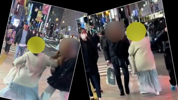 東京都内には「体当たり男」はかなりいて、当て逃げされた経験をもつ人も多いでしょうが、新宿では「体当たり女」が出現する
