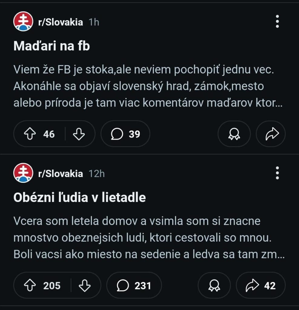 Redditのスロバキ