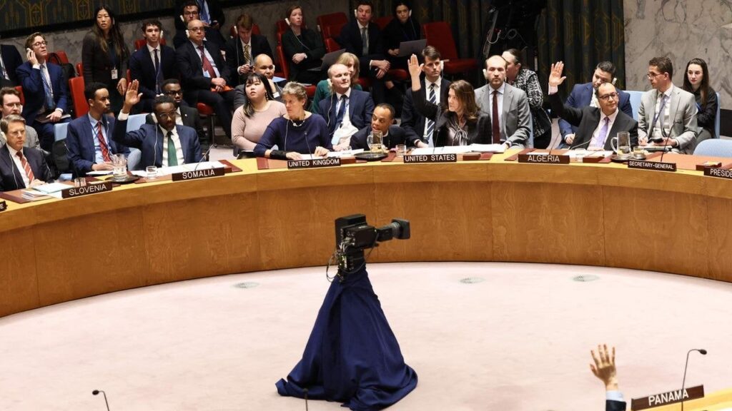 米国の決議は、ロシアの攻撃に言及することなく通過します：女性と紳士、新しい国際連盟.... un-sicherheitsrat：ウクライナ解像度der usa gebilligt