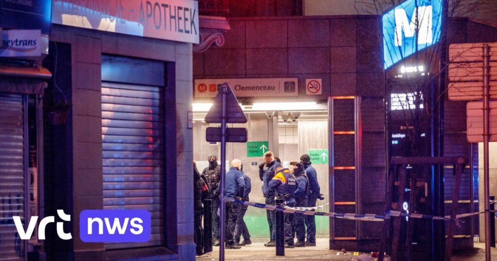 Anderlechtでの新しい射撃：Sint-Guido Metro Stationの近くで見知らぬ人が発砲する
