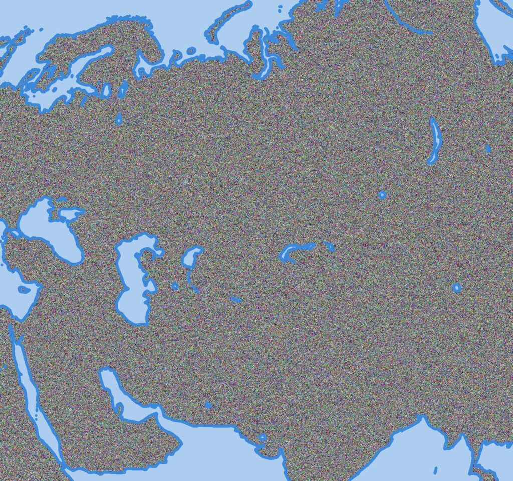 ユーラシアですが、リヒテンシュタインの規模の国で構成されています