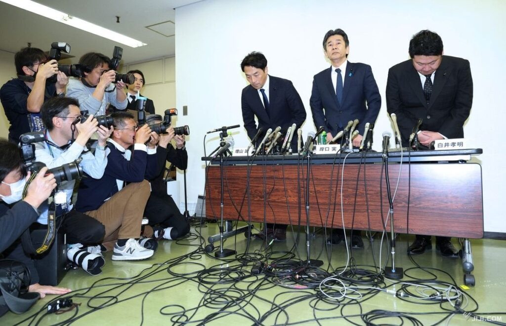 百条委データ提供で維新離党届 Ｎ党立花氏に、県議が謝罪―兵庫