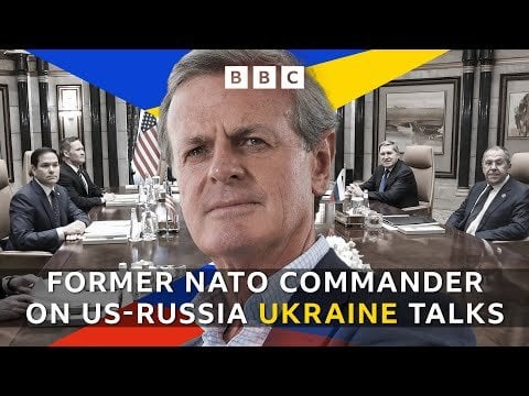 米国とロシアの話し合い：元ナト司令官は、米国大統領のウクライナ計画を批判している| BBCニュース