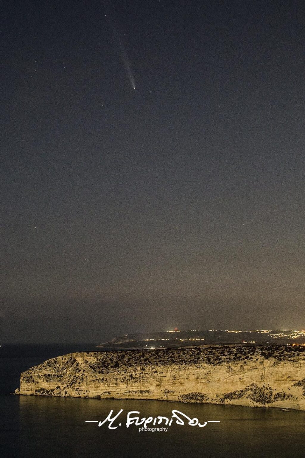 16-10-2024 Comet Tsuchinshan-Atlasがキプロスを訪れたとき。ザッパロベイの写真