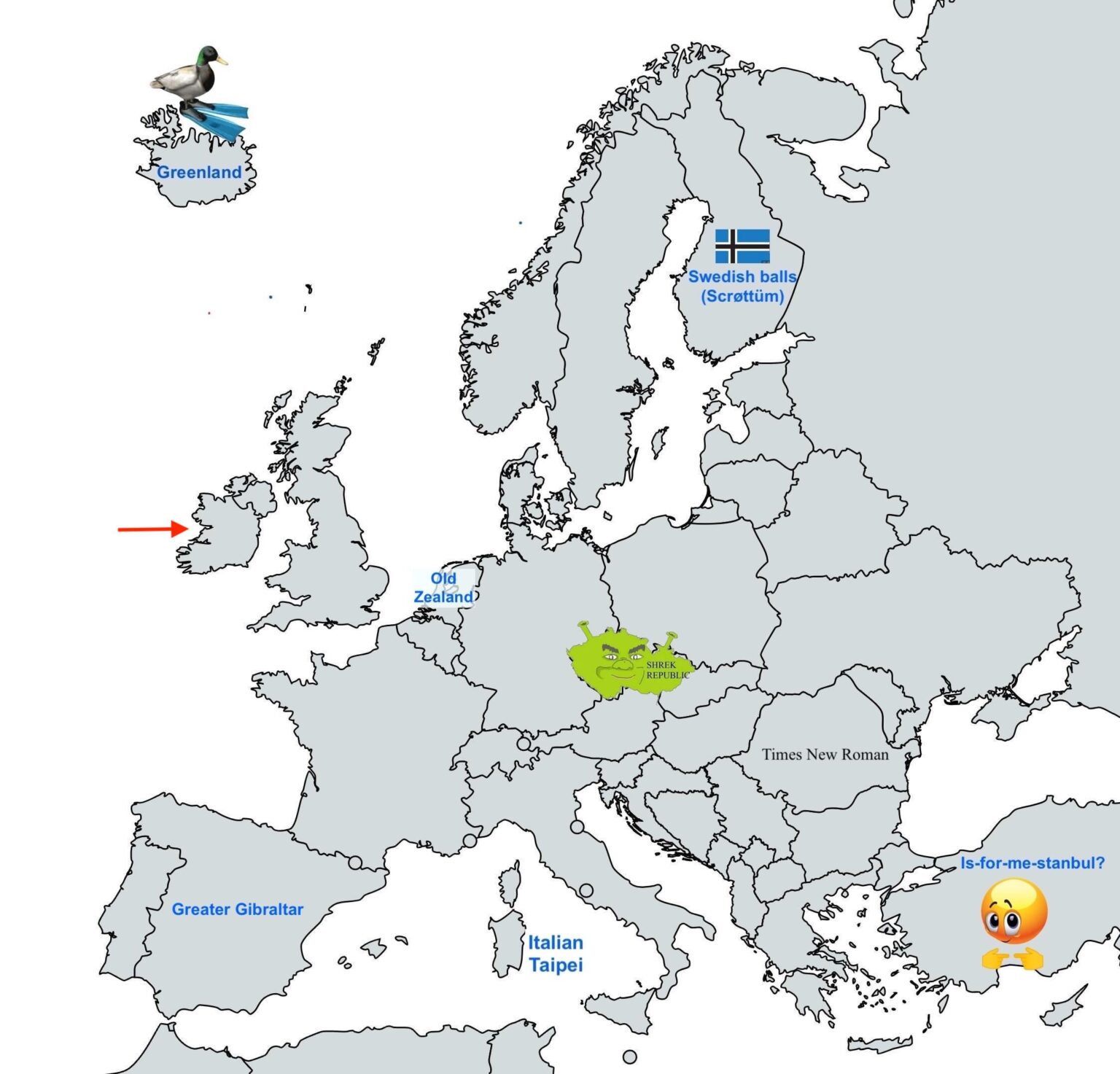 r/mapporncirclejerkは、アイルランドとの名前を少しずつ楽しいものにしています。