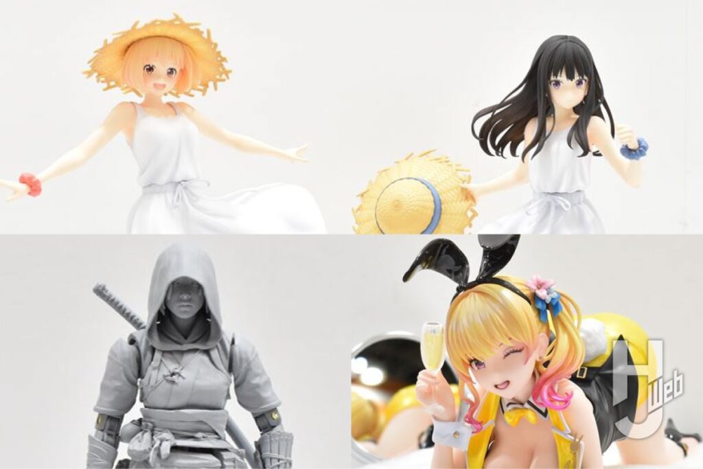 『リコリコ』錦木千束、井ノ上たきな 白ワンピース Ver.、『バニーガーデン』凜、『るろ剣』緋村剣心のデコマスが初展示！『アサシンクリードシャドウズ』NAOEの可動フィギュアなど【ベルファイン／ワンフェス2025[冬]】 – Hobby JAPAN Web