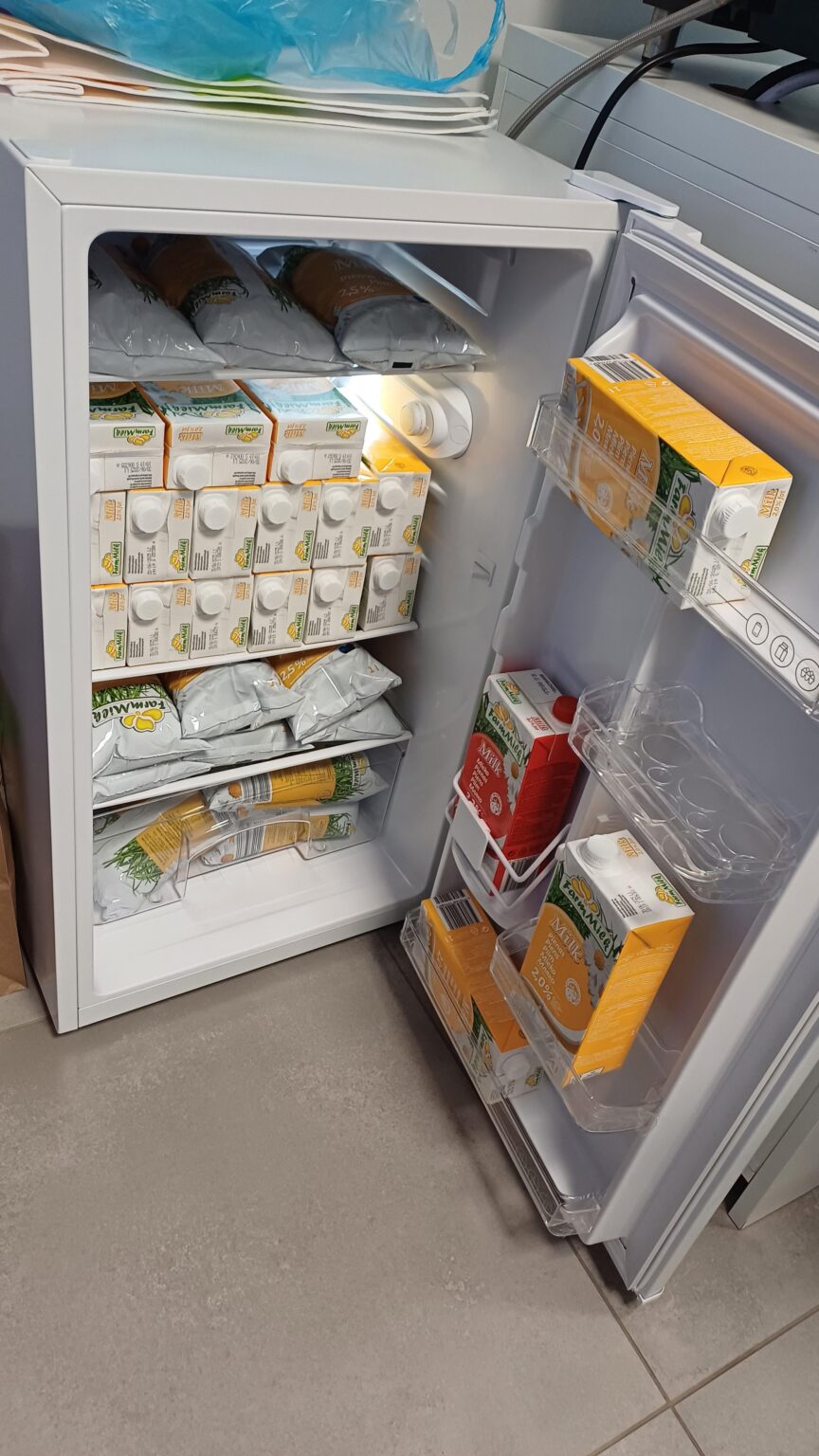 私は牛乳が好きです