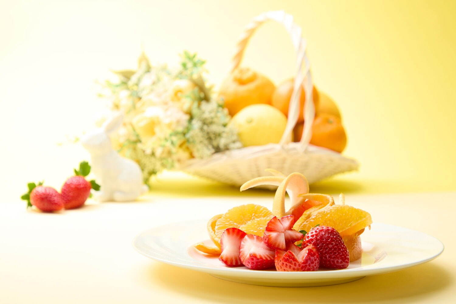 “旬のカットフルーツ食べ放題付き”「柑橘」アフタヌーンティー、タカノフルーツパーラー 新宿本店で | 写真