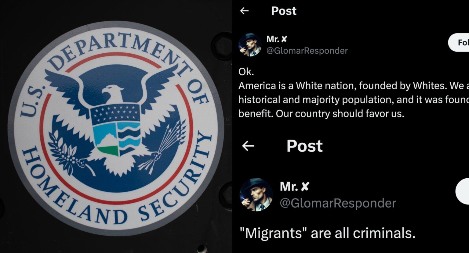 ダラスのICE検察官は、白人至上主義者Xアカウントを運営しています