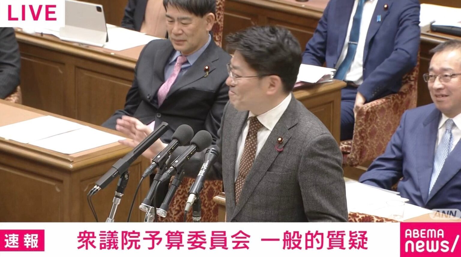 安住委員長「立憲うるさい！」「鬼木くん、鬼木くん、鬼木くん！」衆院予算委で紛糾 ― 委員長「ヤジに答えなくていいですから」