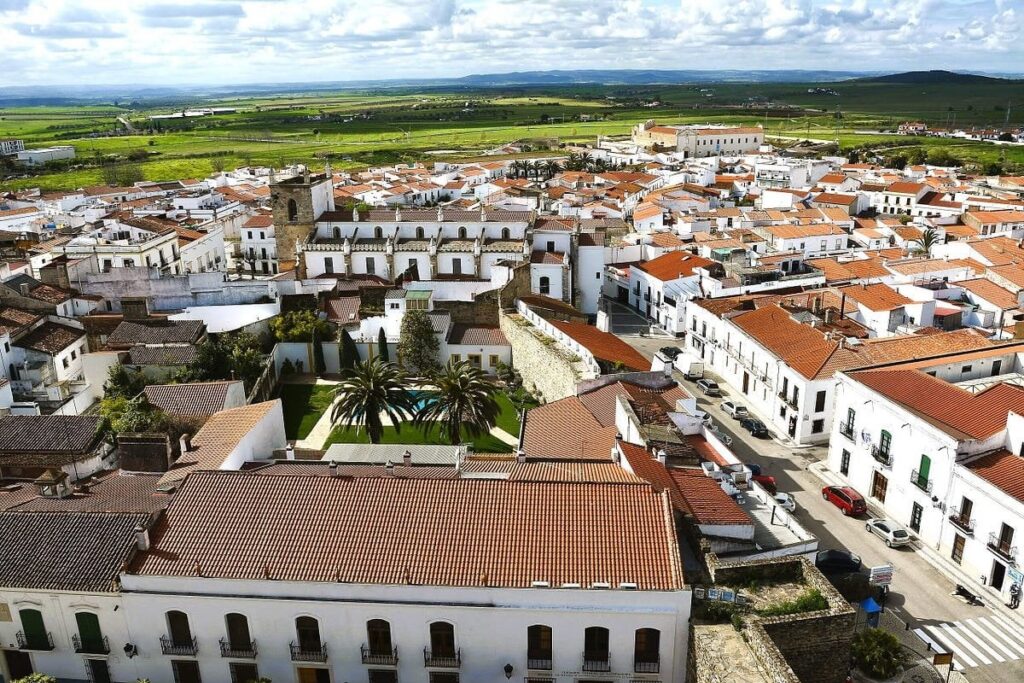 オリベンザ：スペインのポルトガルの町