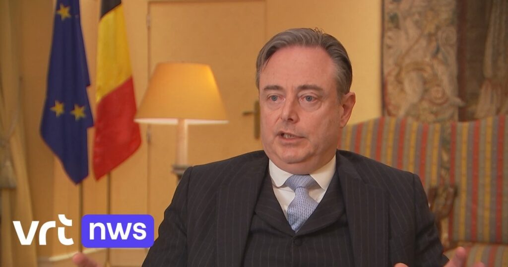 将来の首相De Wever：「労働市場と年金の改革はコミュニティ改革です」