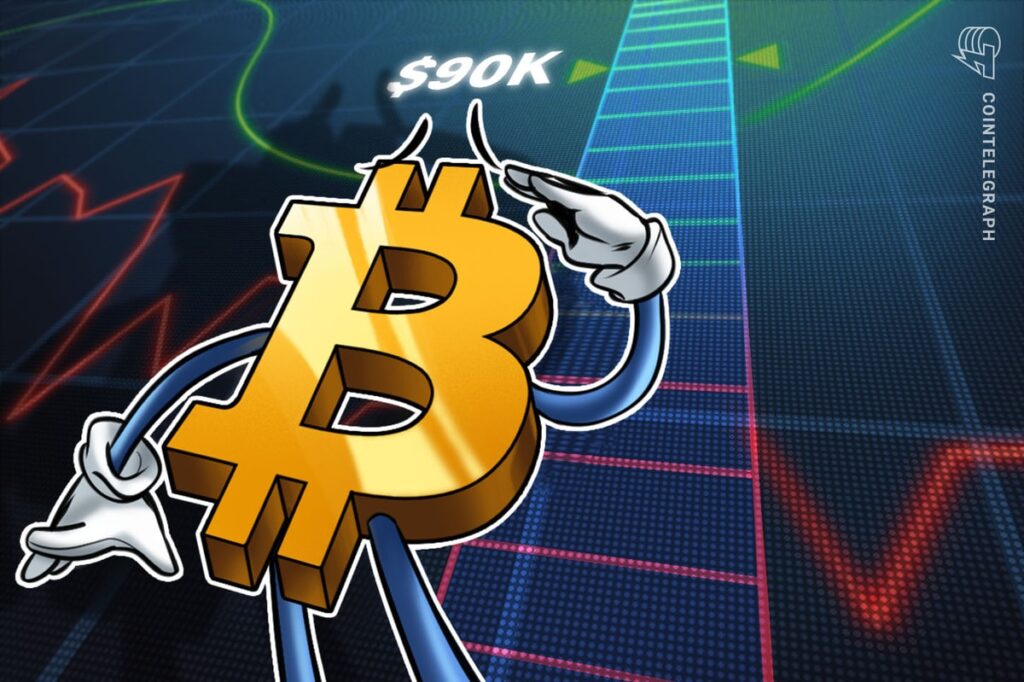 ビットコインのコインベース・プレミアムが2月以来の高水準に　 3月中に9万ドル突破なるか？ | Cointelegraph | コインテレグラフ ジャパン