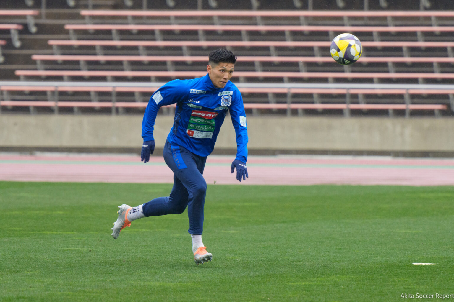 【J2】第7節 ブラウブリッツ秋田 vs レノファ山口FC 小松蓮選手試合後コメント「誰もが足が止まってしまうシーンで僕は止まらない。それが得点につながっている」 : 秋田サッカーレポート