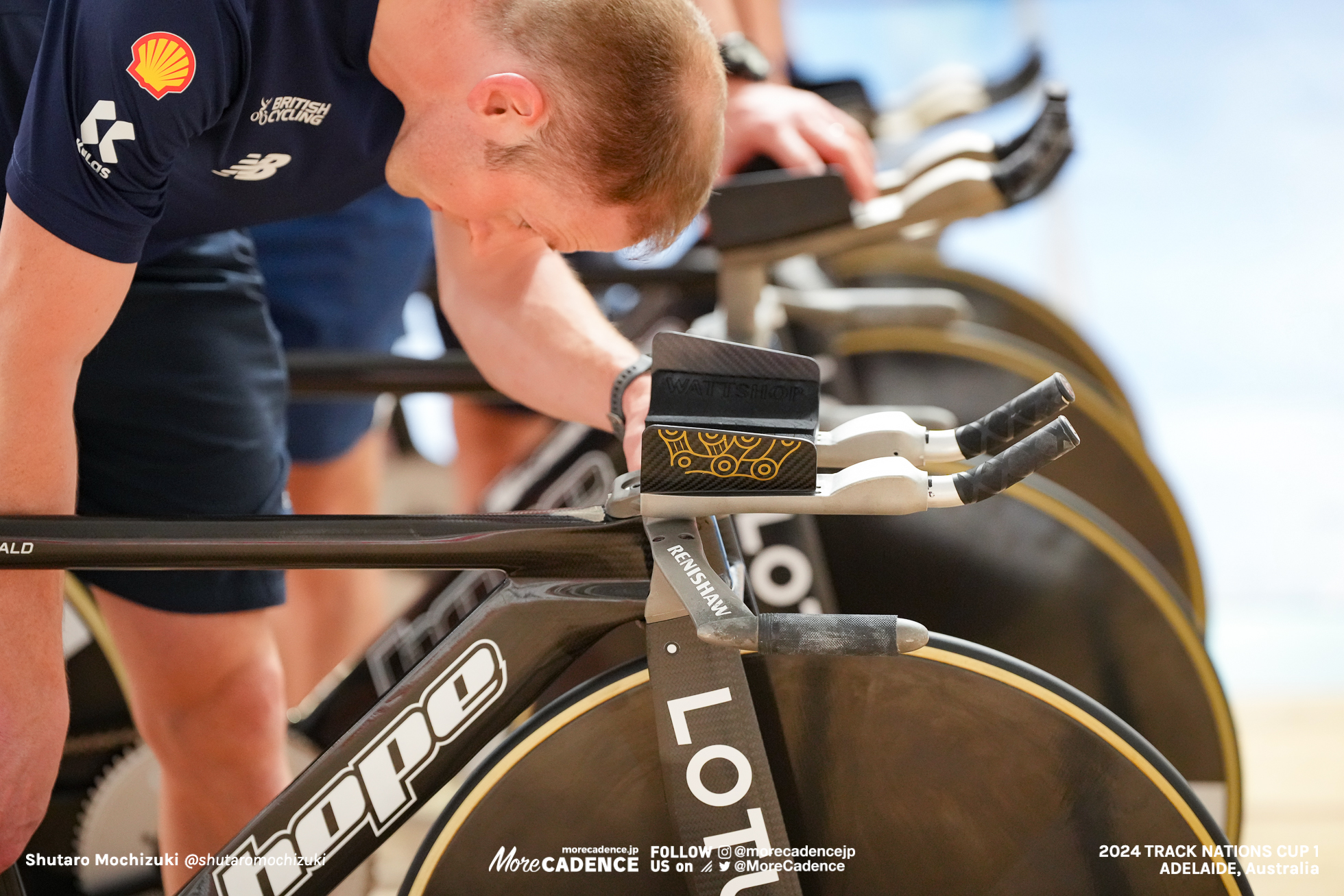 ジェイソン・ケニー, GBR, 女子チームパシュート 決勝, WOMEN'S Team Pursuit Final for Gold, 2024トラックネーションズカップ アデレード, 2024 UCI TRACK NATIONS CUP Adelaide, Australia