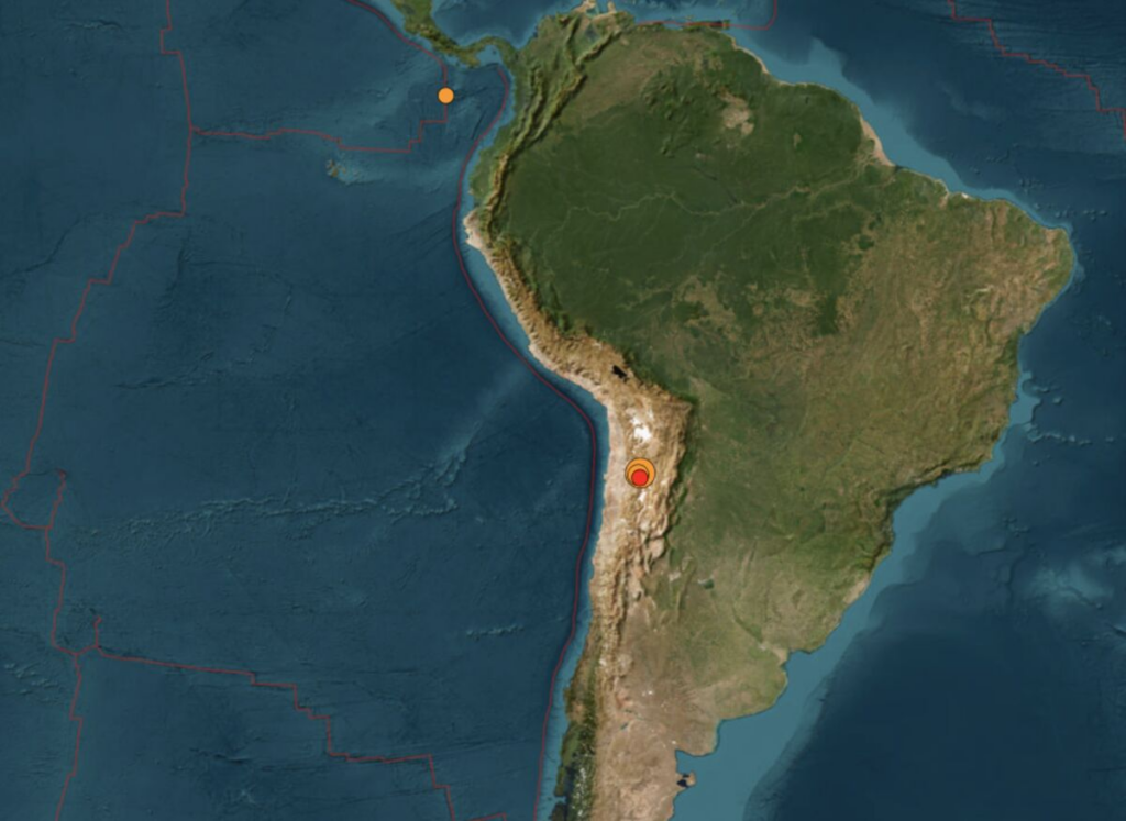 チリ北部でＭ7.4の地震－銅・リチウム鉱山地域近くが震源 - Bloomberg