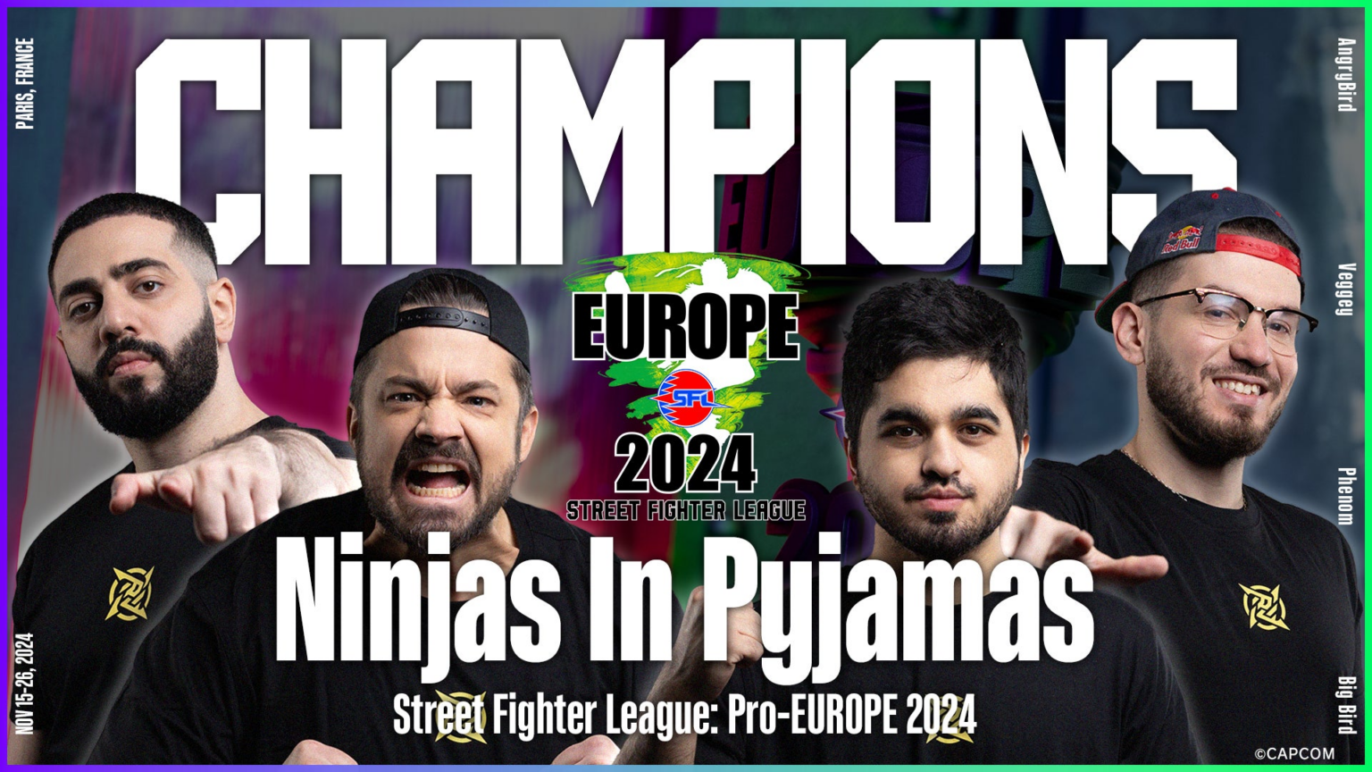 EMEA地域のSFリーグが決着! 「ストリートファイターリーグ: Pro-EUROPE 2024」結果速報! | 株式会社カプコンのプレスリリース EMEA地域のSFリーグが決着! 「ストリートファイターリーグ: Pro-EUROPE 2024」結果速報! | 株式会社カプコンのプレスリリース