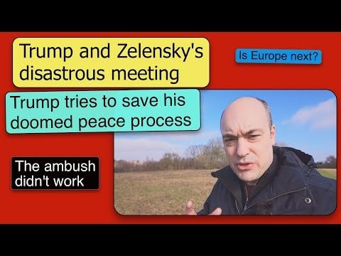 トランプは、彼の運命の和平プロセスを救うためにゼレンスキーを屈辱します [Anders Puck Nielsen kommenterer på krigens videre forløb]
