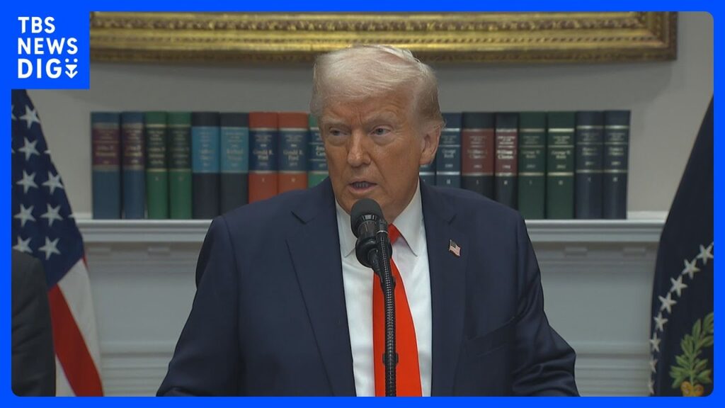 【速報】トランプ氏　円安を問題視「日本の首脳に電話し、自国通貨を切り下げ続けることはできないと言った」｜TBS NEWS DIG