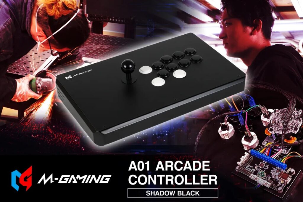 ネモ選手監修のアケコン「M-GAMING A01」が予約開始！ “アーケード筐体に限りなく近い感覚”を実現 - GAME Watch