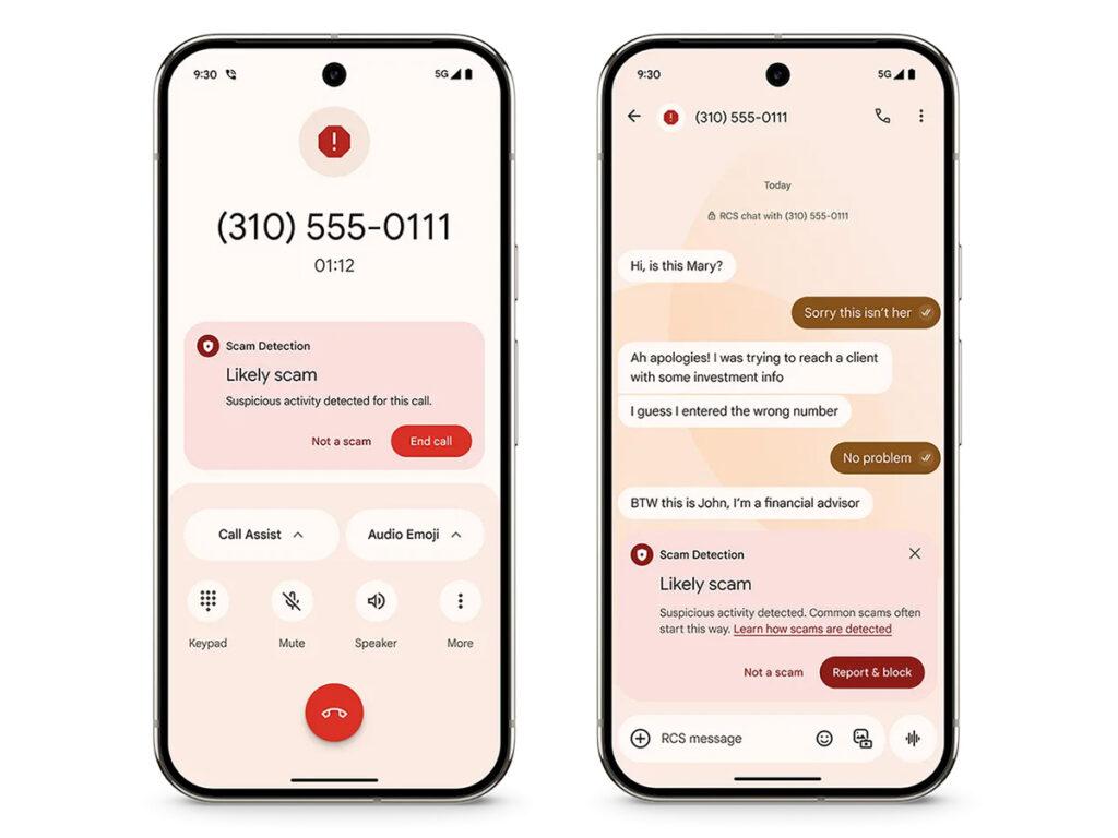 Pixelにリアルタイムでの詐欺検出機能。花粉トラッカーは日本でも利用可能に - PC Watch