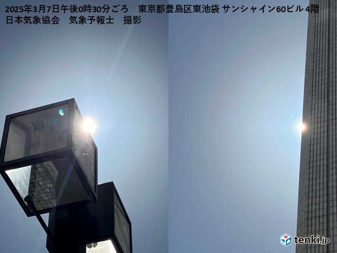 スギ花粉のピークで「花粉光環」出現　来週は4月並みの気温で「極めて多い」飛散も(気象予報士 田中　正史 2025年03月07日) - 日本気象協会 tenki.jp