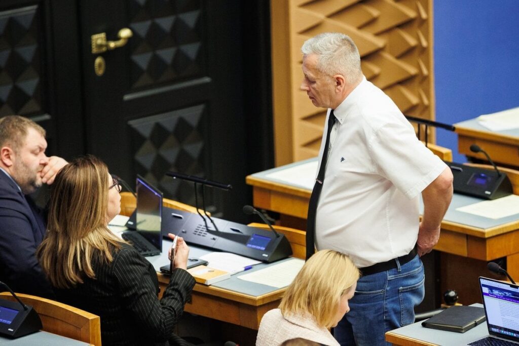 ブリュッセルでの女性の権利に捧げられた会議で、エストニアはカレ・グリュンサルに代表されました