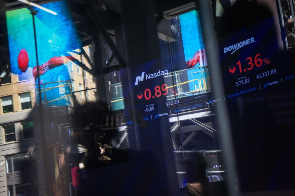 黙り込む「押し目買い」派、トランプ関税でウォール街はきりきり舞い - Bloomberg