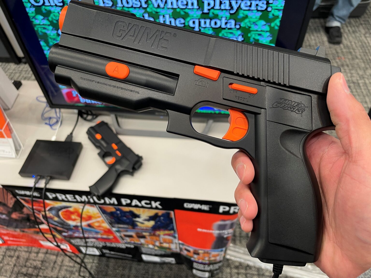 AI搭載ガンコン「G’AIM’E」が製品版に向け進化！ 「ガンバレット」「スティールガンナー」を体験 - GAME Watch