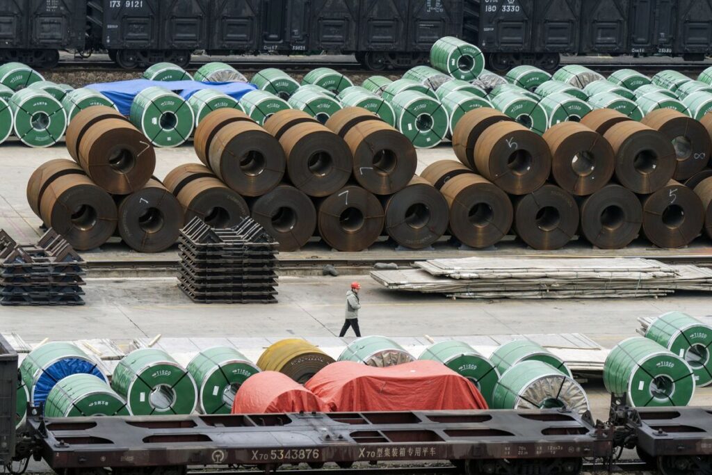 中国からの鉄鋼大量流入、ブラジルではトランプ関税よりも問題視 - Bloomberg