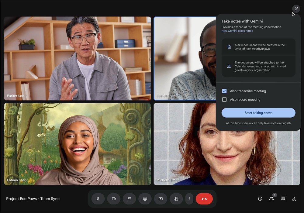 Google Meet、日本語でのAI文字起こし/議事録作成が可能に - PC Watch