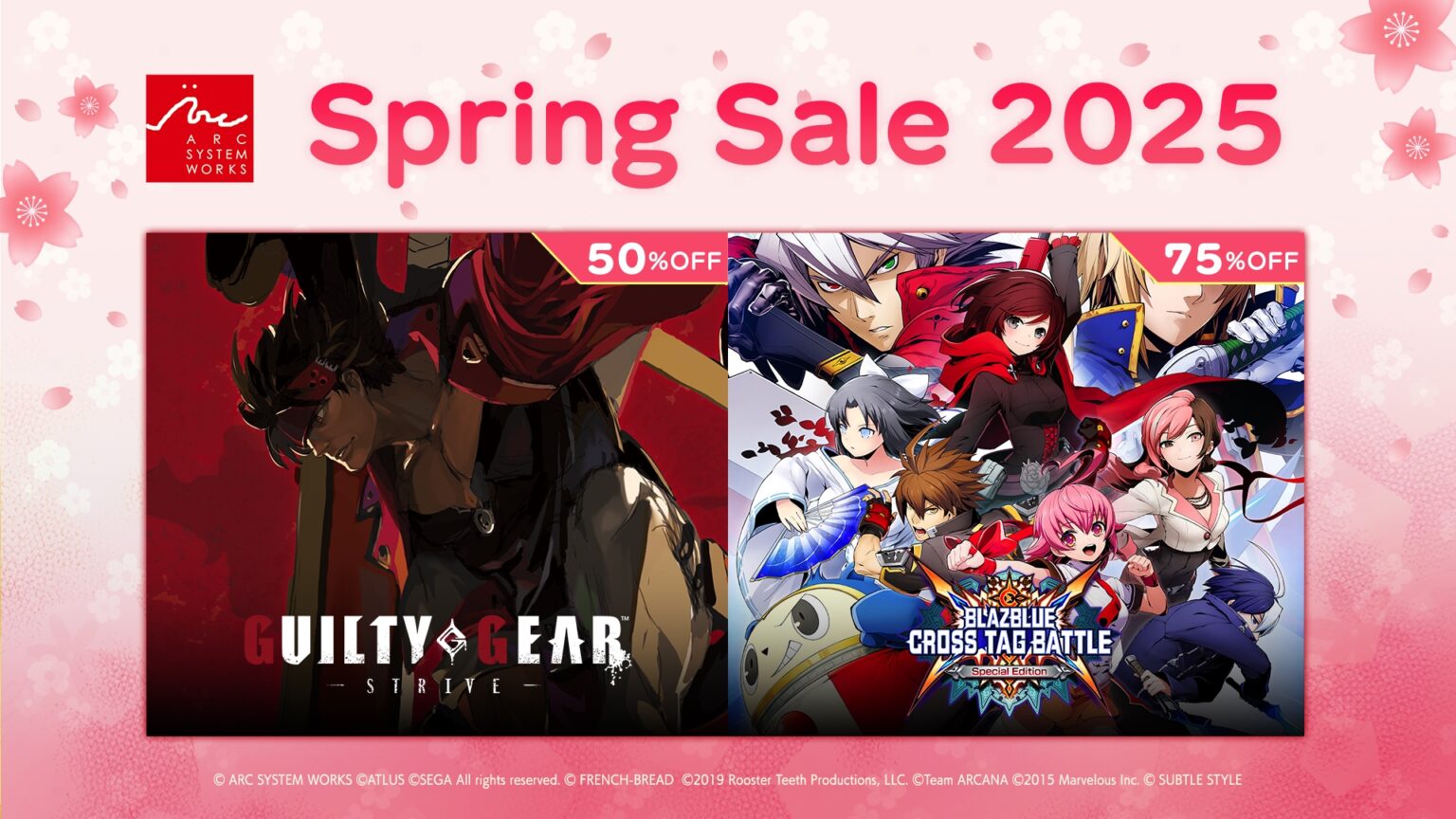 アークシステムワークス，Steam「Spring Sale」が開催中。「GUILTY GEAR」シリーズや「くにおくん」シリーズなどが対象に - 4Gamer.net
