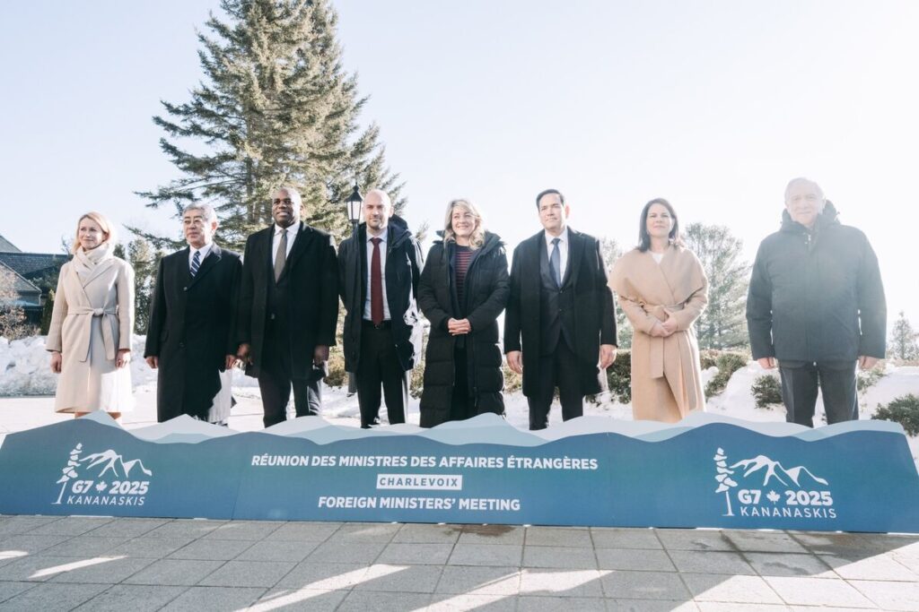 Ｇ７外相、ロシアに停戦合意を求める－応じなければ制裁強化も辞さず - Bloomberg