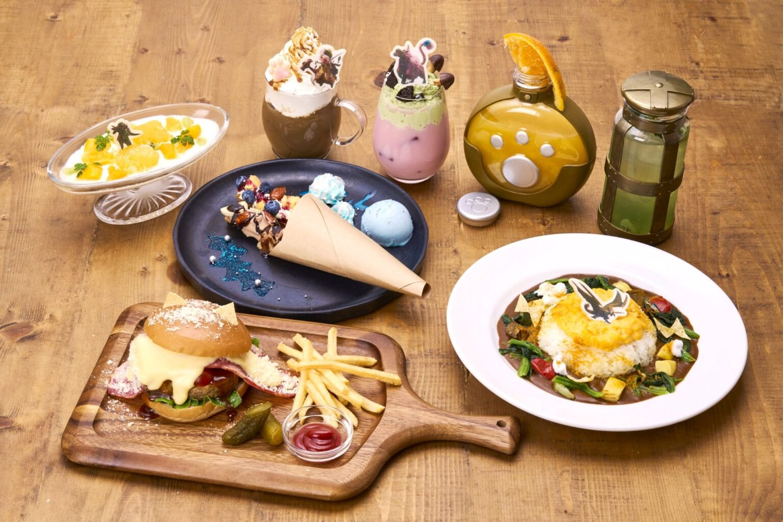 「蜘蛛恐怖症対策モードゼリー」がトレンド入り！ カプコンカフェで開催される「モンハンワイルズ」コラボメニューが注目を浴びる - GAME Watch