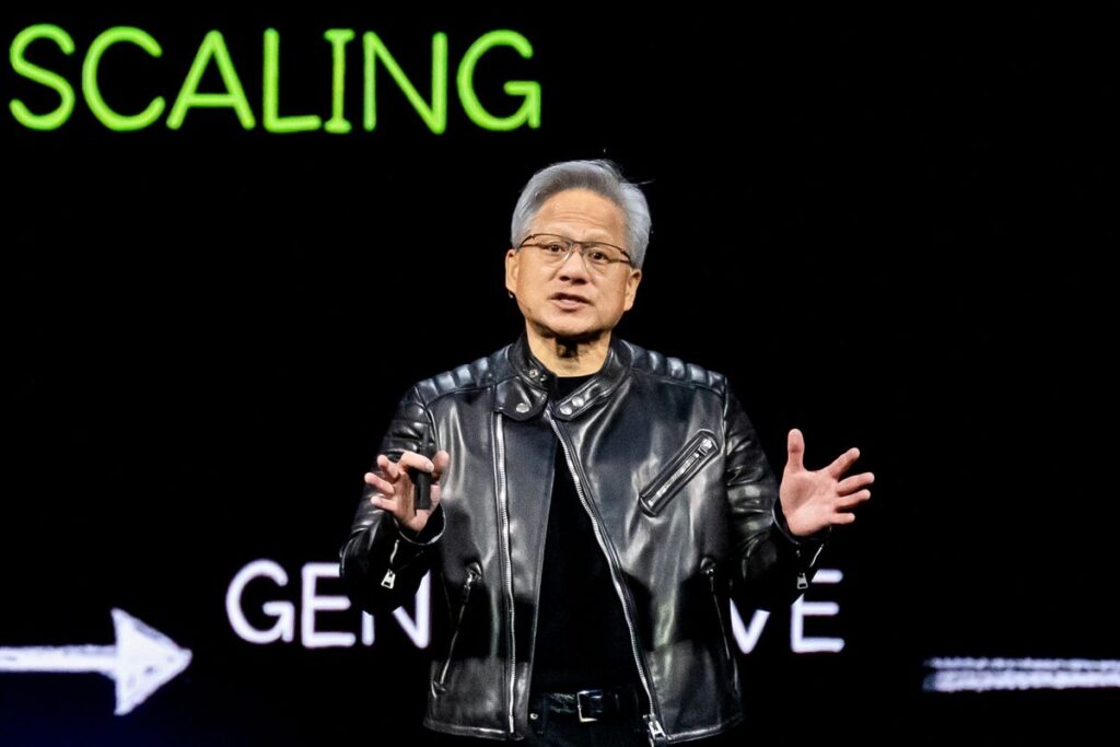 エヌビディアＣＥＯ、演算インフラの需要高まると指摘－DeepSeek巡り - Bloomberg
